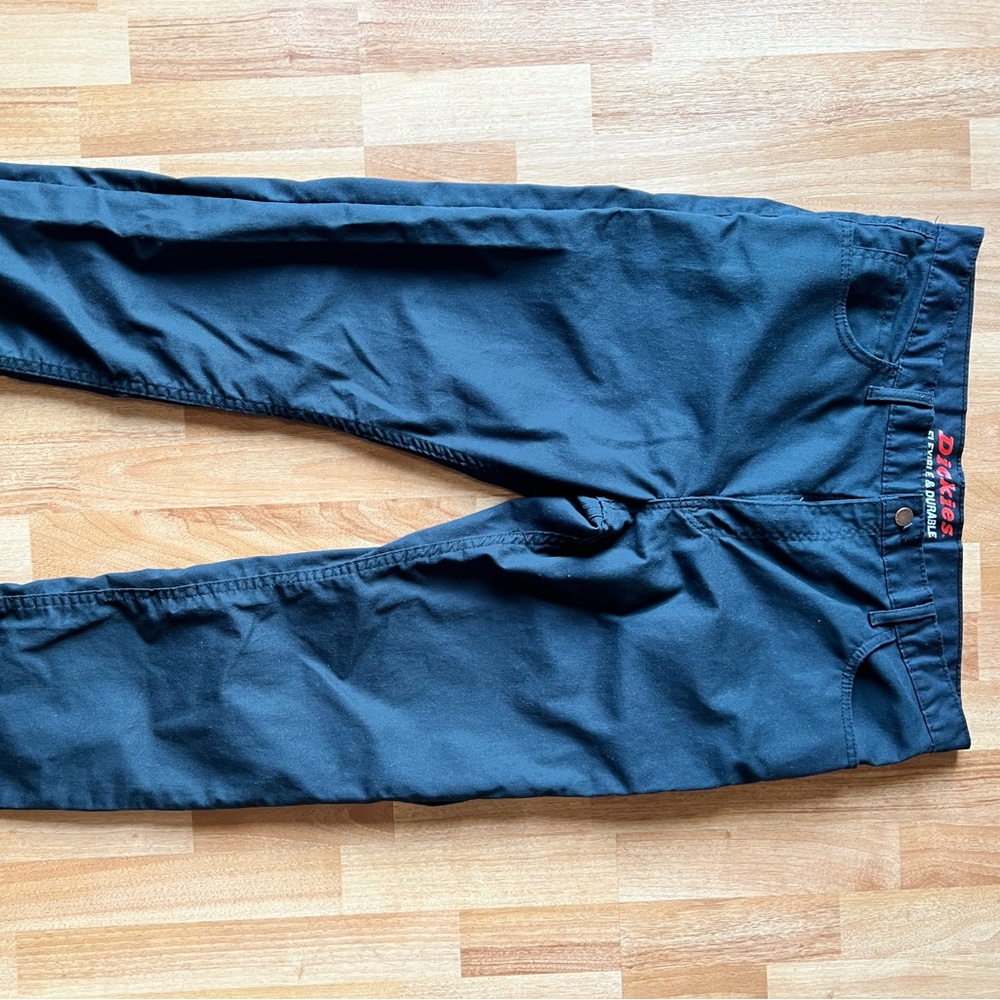 Dickies slim taper black pants. Size 36x30